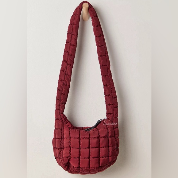 NEW Free People Quilted Baby Carryall Sling Bag - Picture 2 of 13